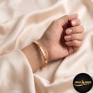 honeycomb-bangle