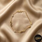 infinity and sparkling crystal bracelet