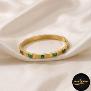 square-green-emerald-style-stone-bangle